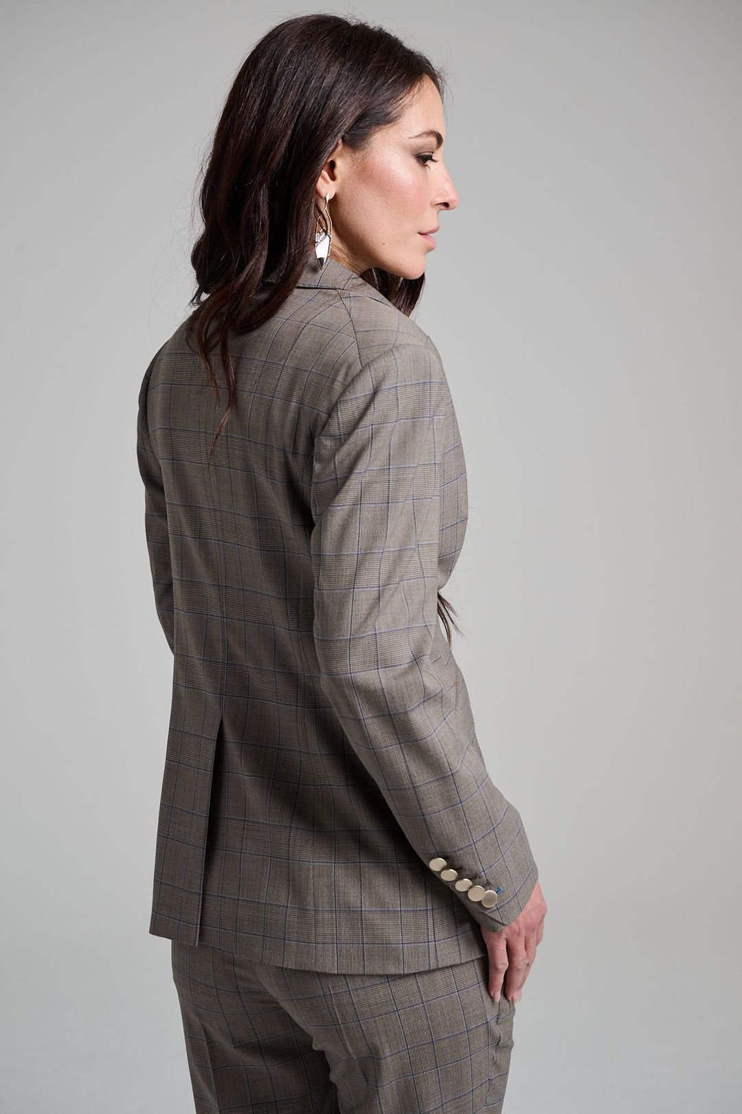 Blazer - Firenze Brown Glen Plaid - SOLD OUT