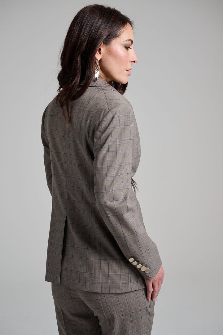 Blazer - Firenze Brown Glen Plaid - SOLD OUT