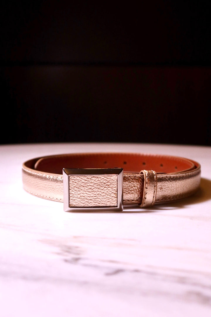 Belt - Italian Pebble Bordeaux