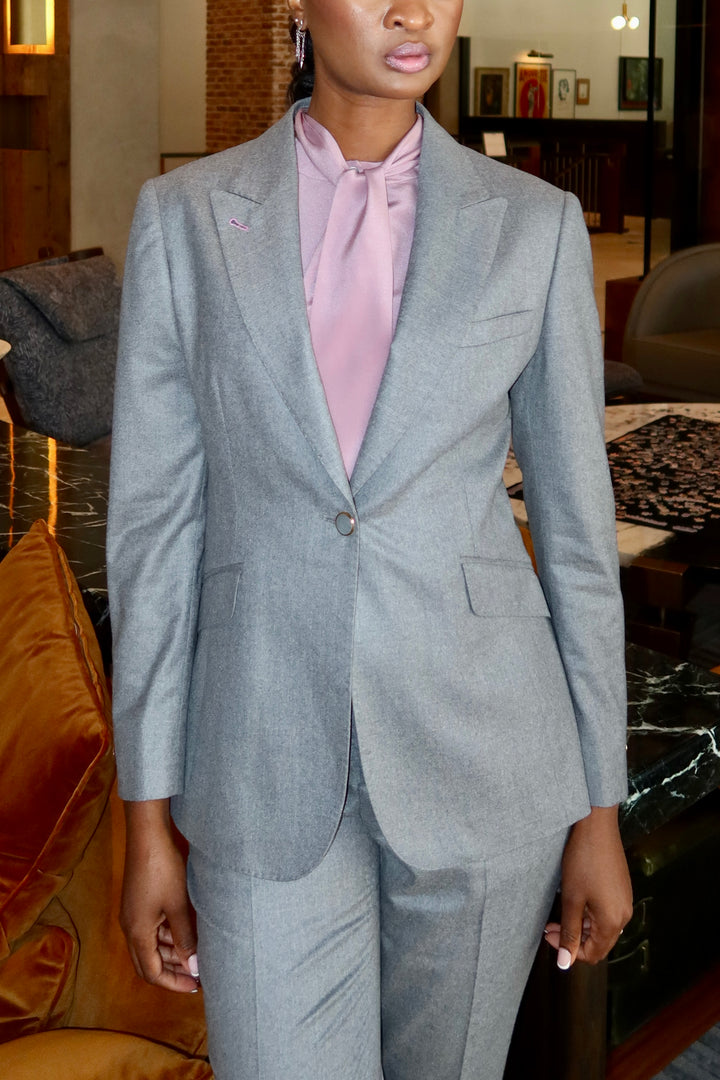 Modern Grey with Positano Blouse