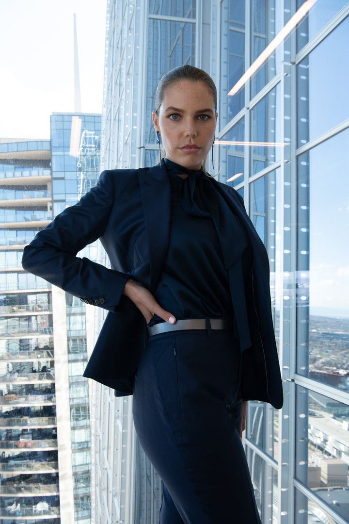 Katie, Navy Ankle Pant