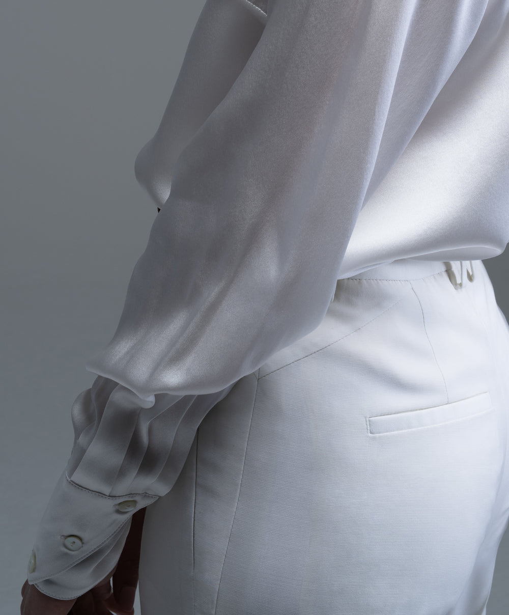 Katie, Ivory Ankle Pant