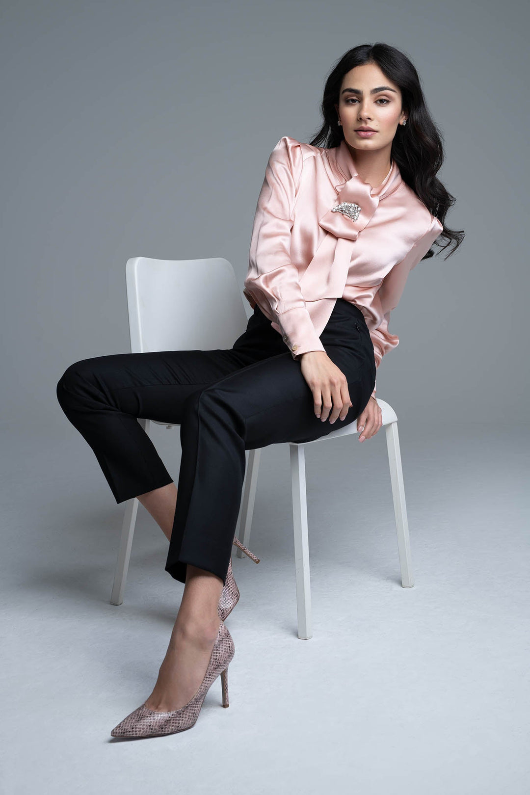 Julia, Black Ankle Pant