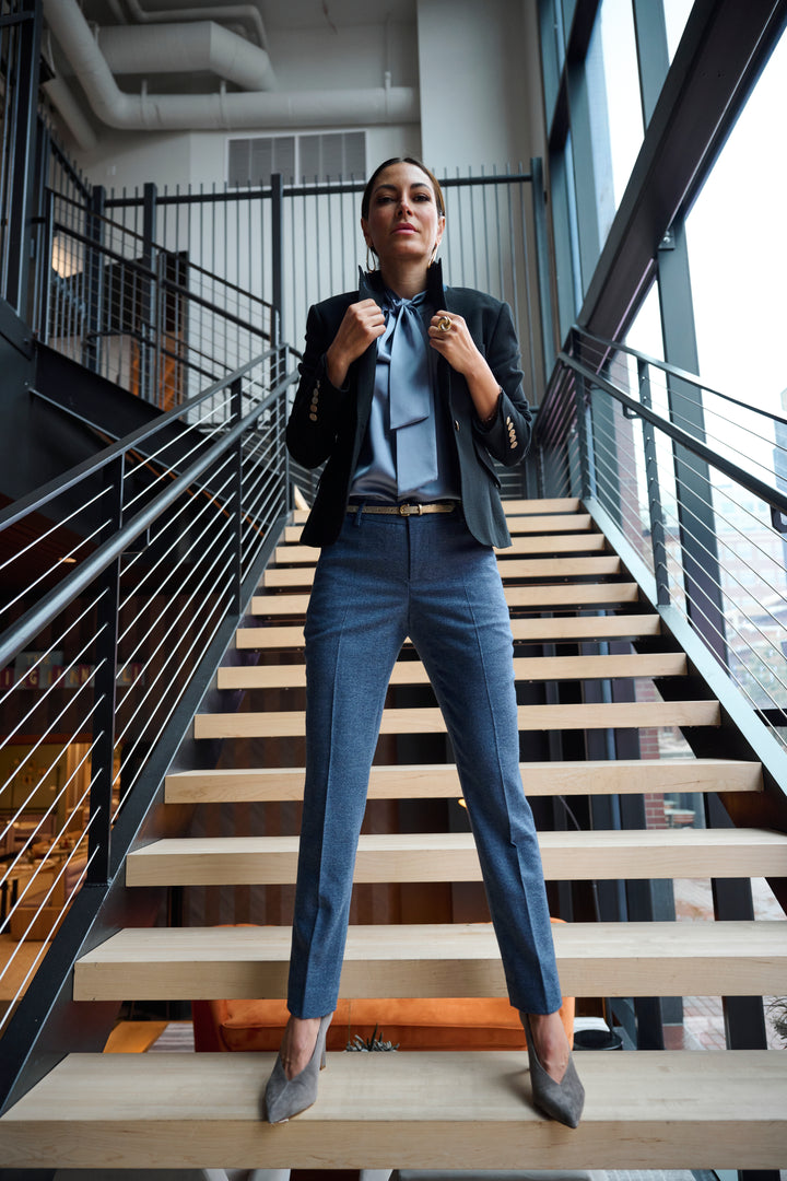 Black Dynamic Stretch Blazer (Short)
