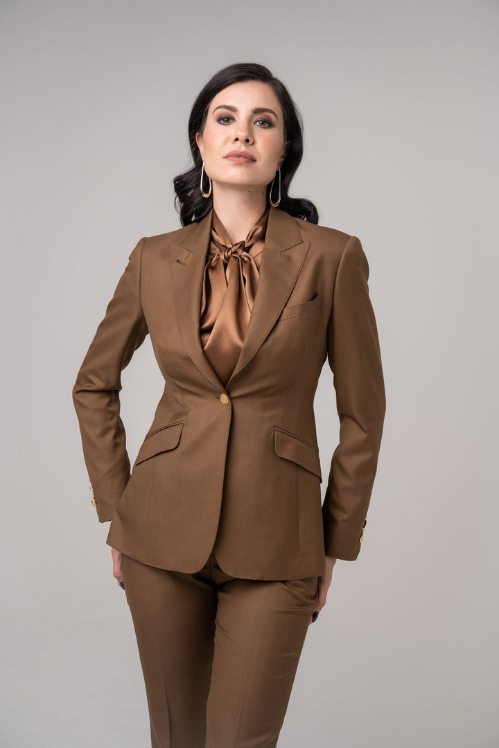 Alina, Cognac Blazer