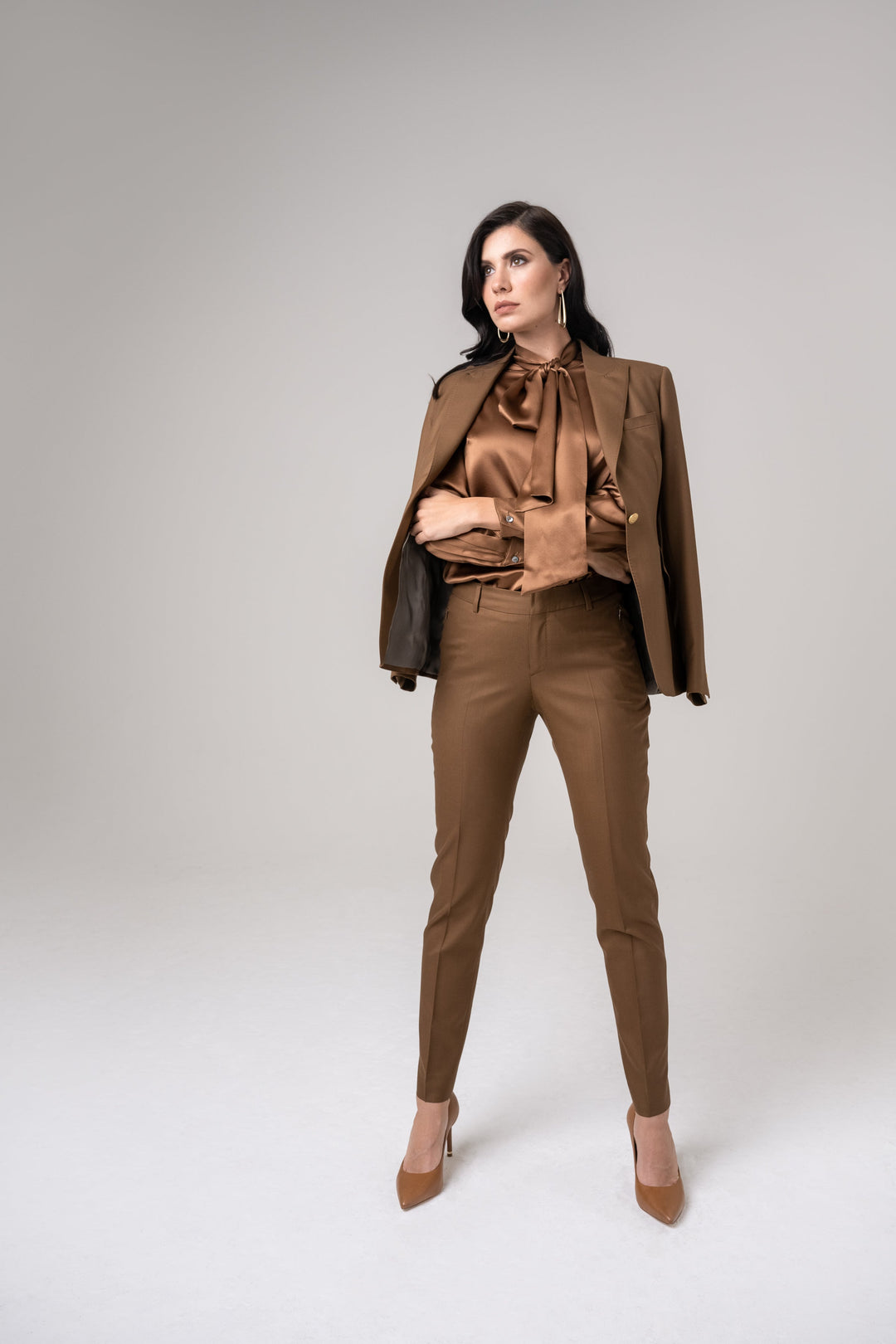 Alina, Cognac Ankle Pant