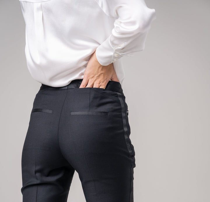 Alina, Tuxedo Flare Trouser