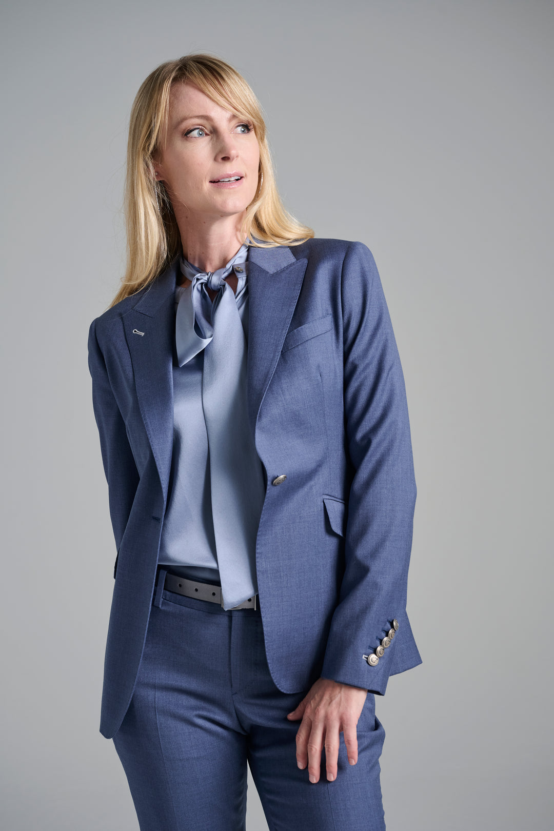Denim Blue Mélange Blazer
