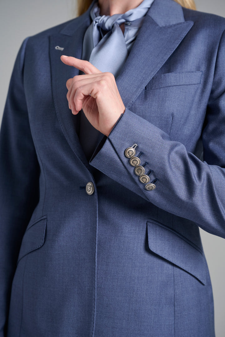 Denim Blue Mélange Blazer