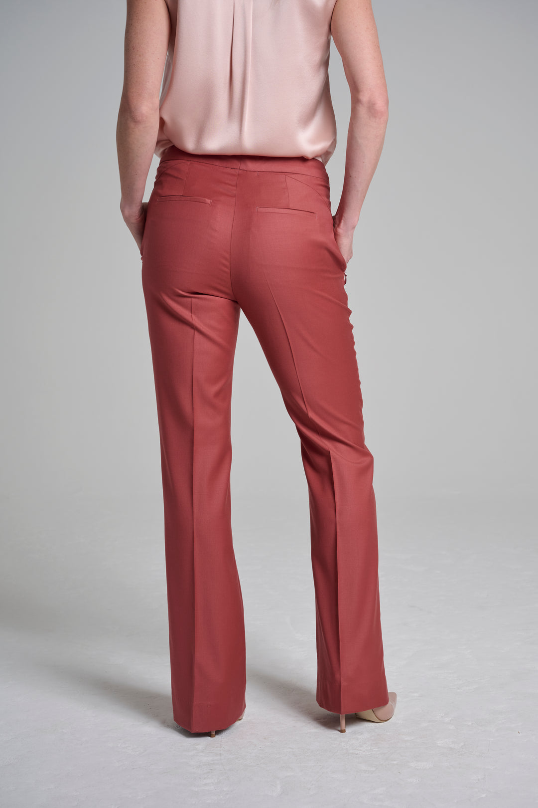 Lipstick Flare Trouser