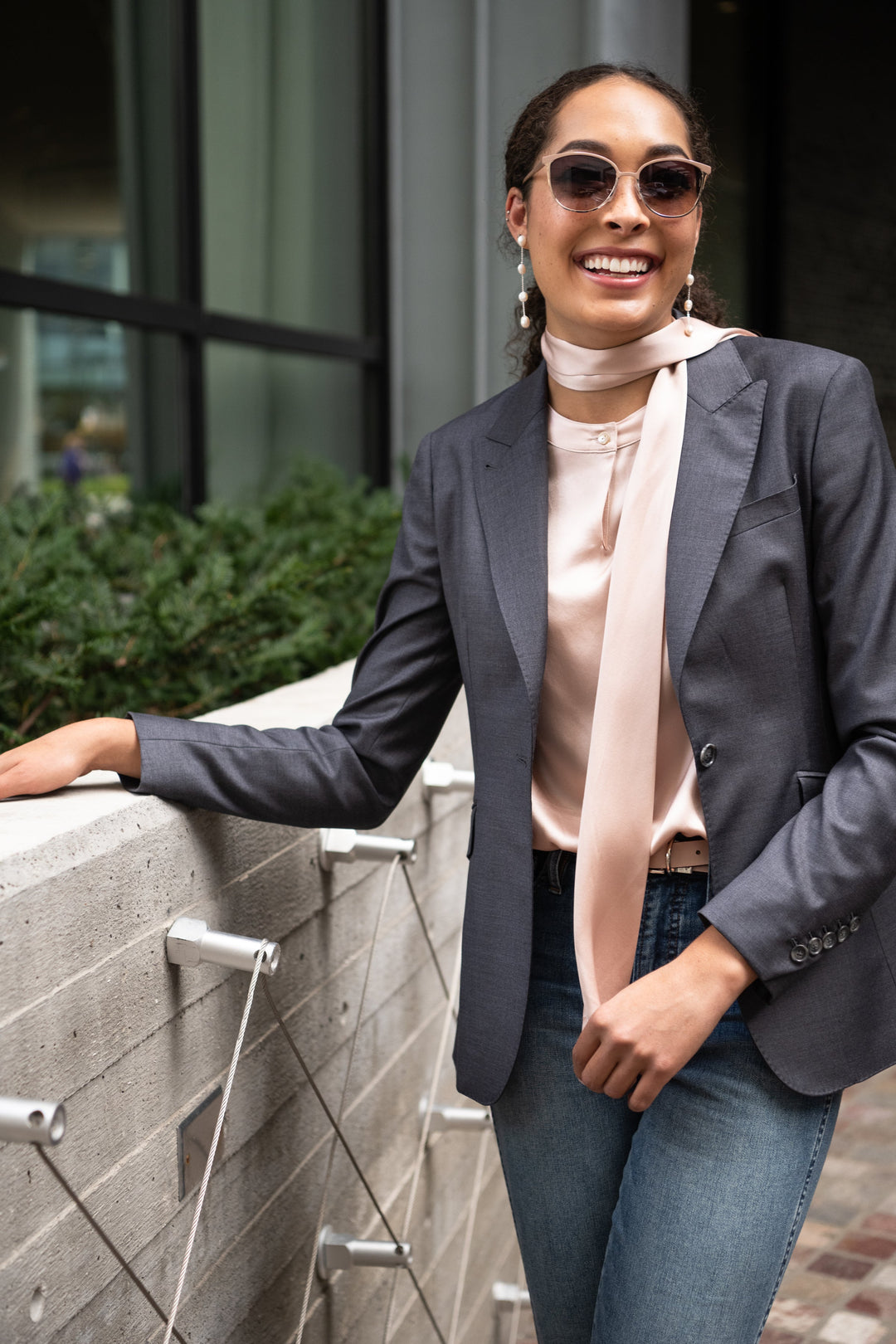 Kailani, Charcoal Blazer