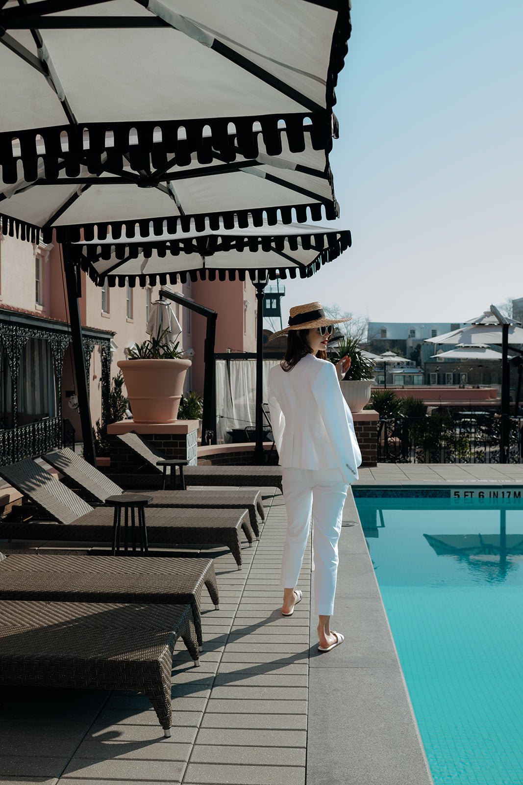 White Yacht Ankle Pant