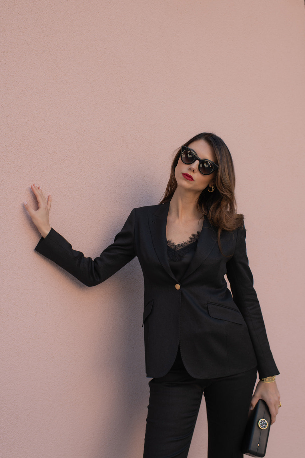 Cannes Film Noir Ankle Pant