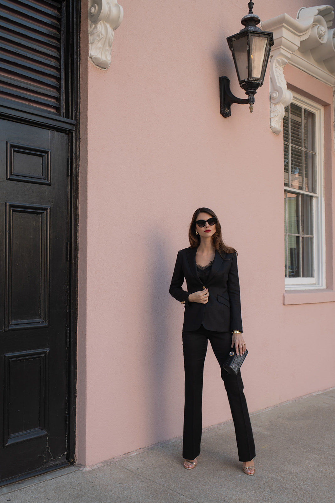 Cannes Film Noir Flare Trouser