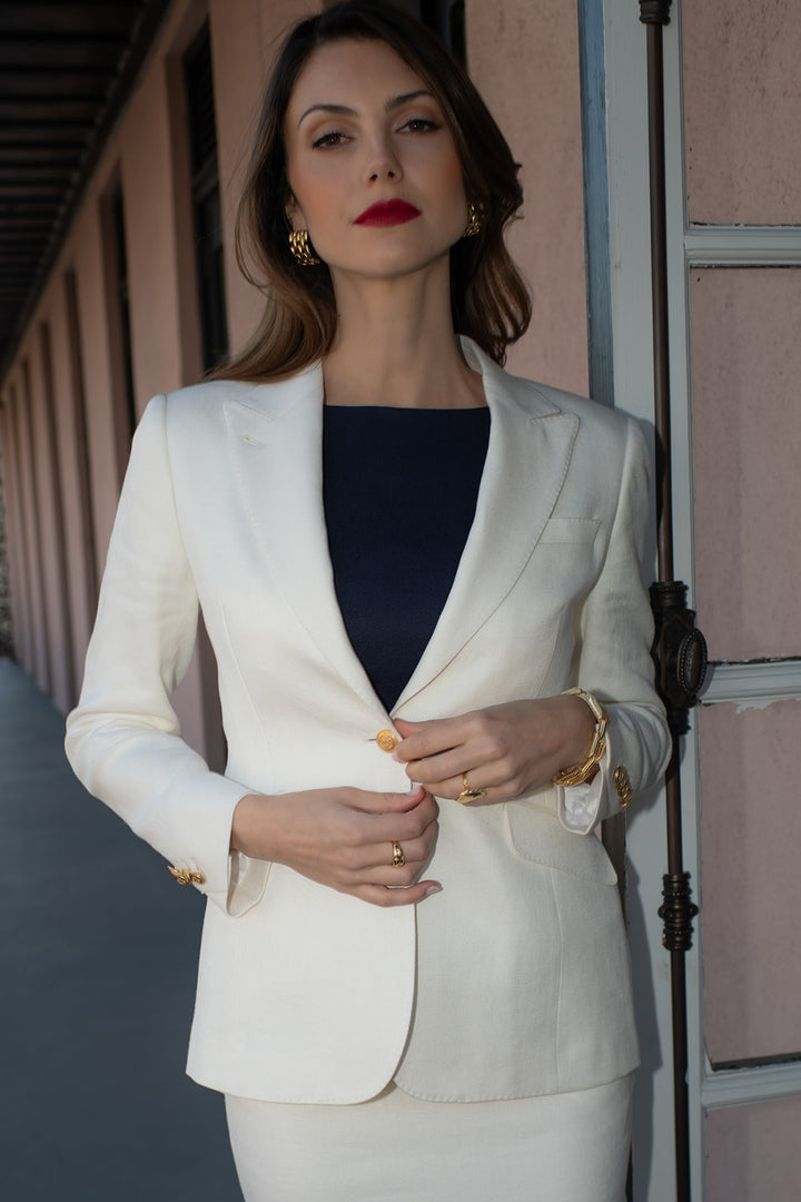 Antibes Ivory Blazer