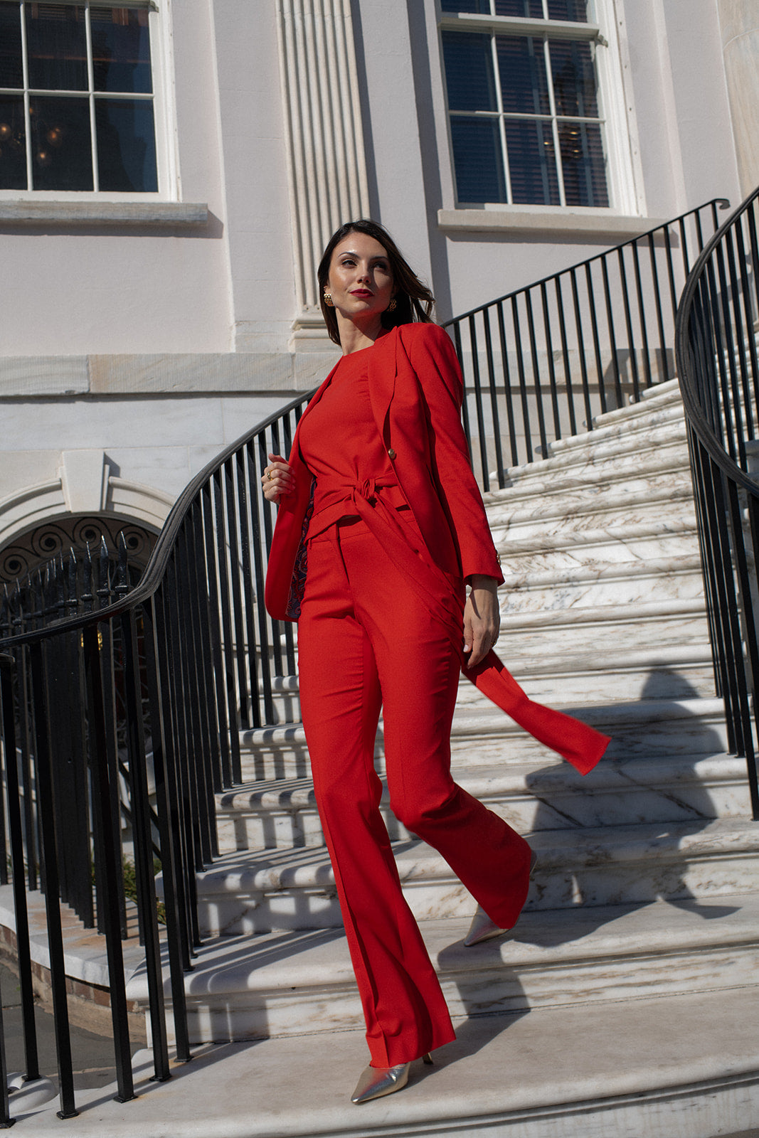 Monaco Red Blazer