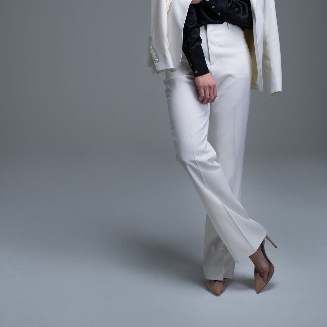 Julia, Ivory Flare Trouser