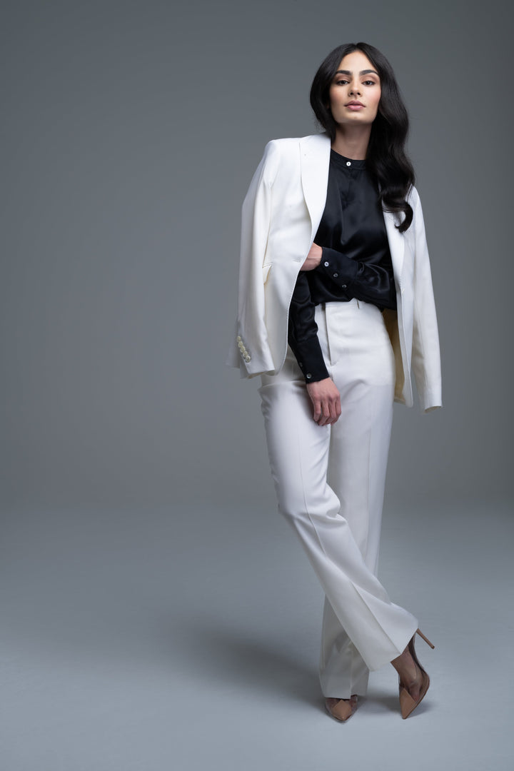Julia, Ivory Flare Trouser