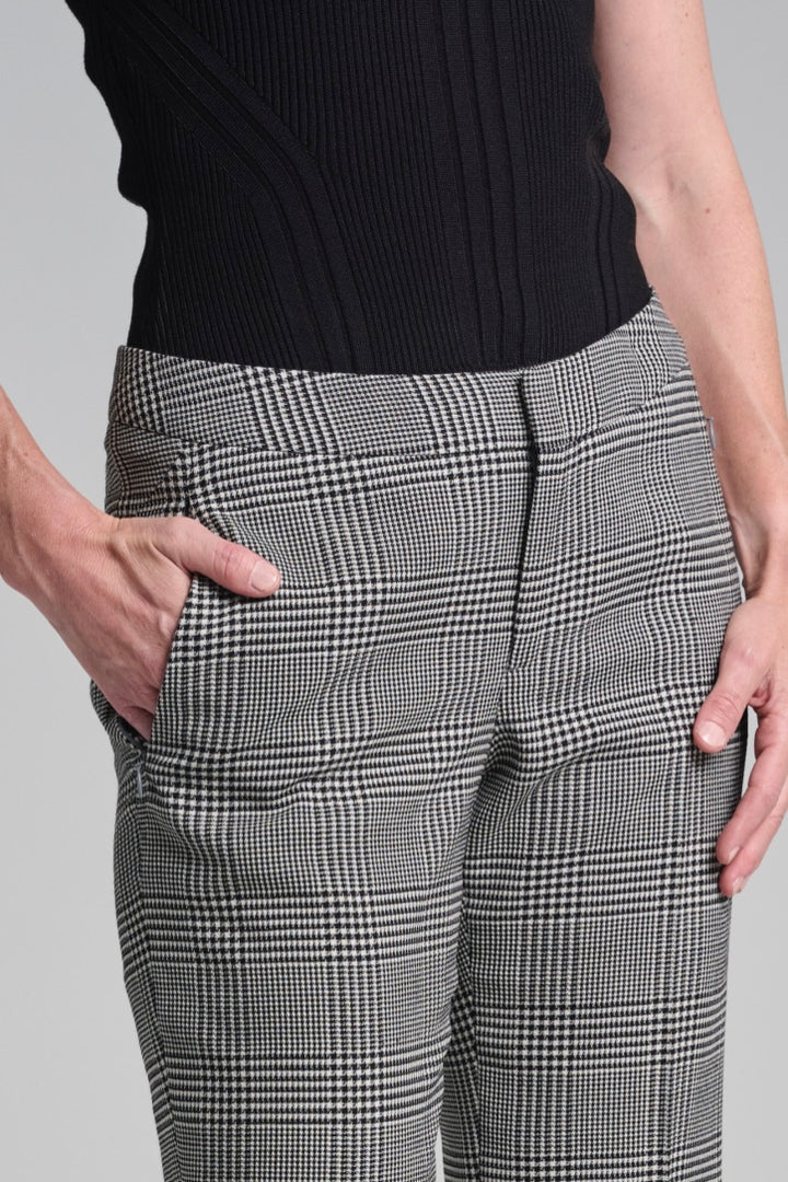 Glen Plaid Ankle Pant