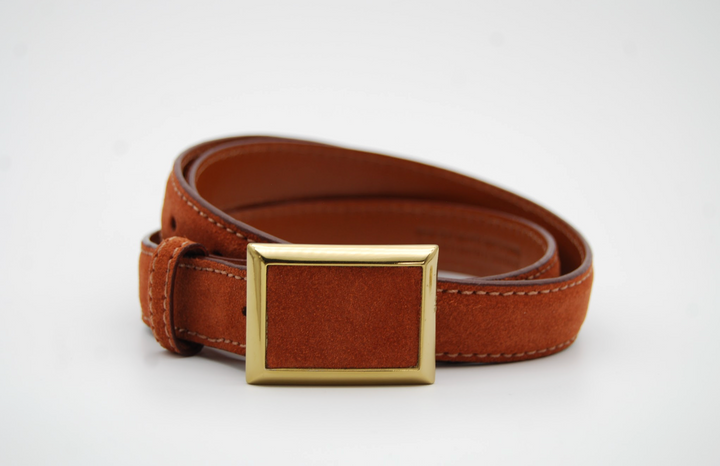 Belt - Italian Suede Cognac