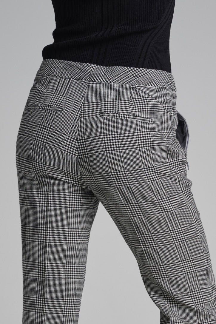 Glen Plaid Ankle Pant