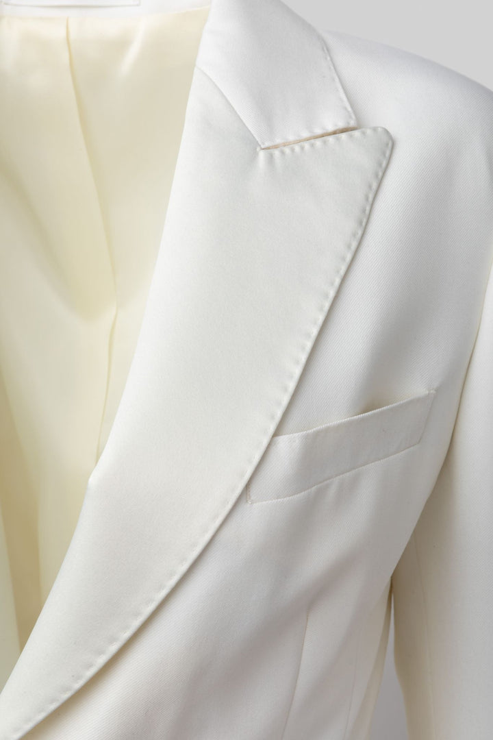 Ivory Tuxedo Jacket