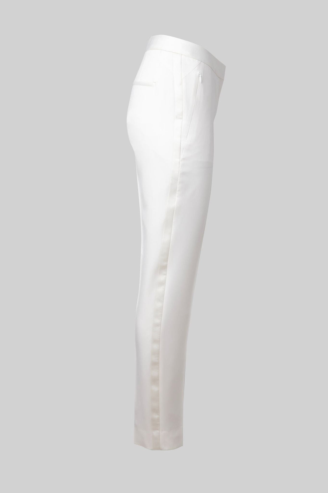 Ivory Tuxedo Ankle Pant