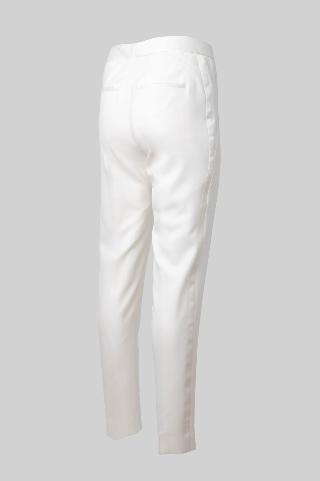 Ivory Tuxedo Ankle Pant