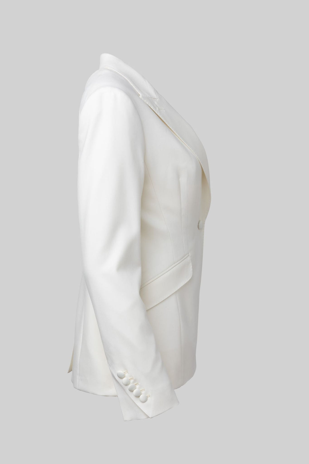 Ivory Tuxedo Jacket