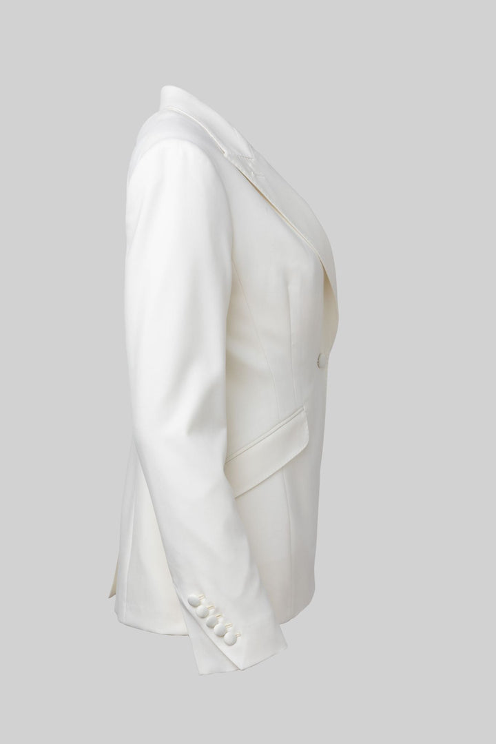 Ivory Tuxedo Jacket