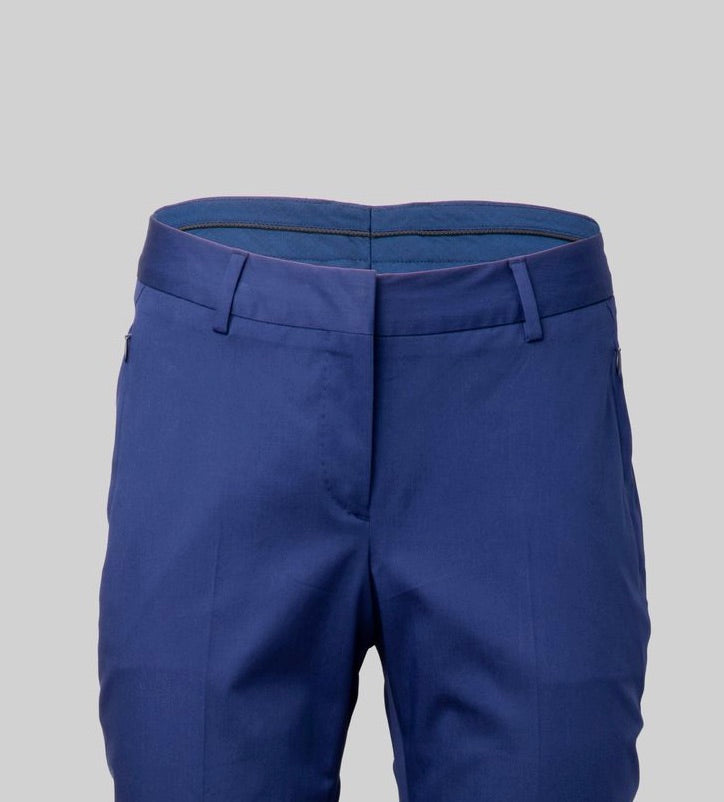 Cotton Stretch Flare Trouser