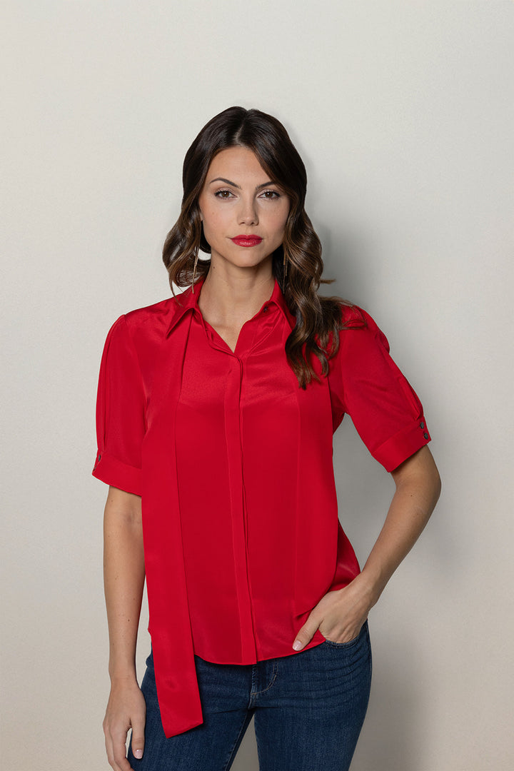 The Editor Blouse - Short Sleeve