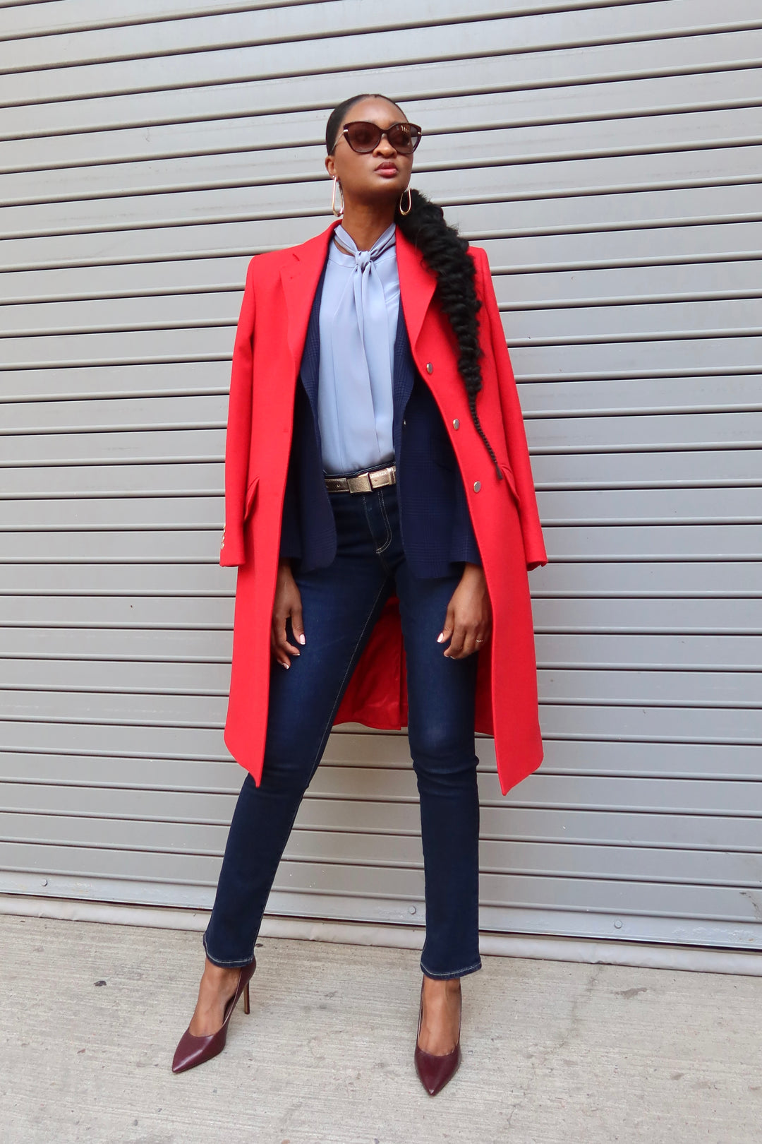 Overcoat - Sexy Red