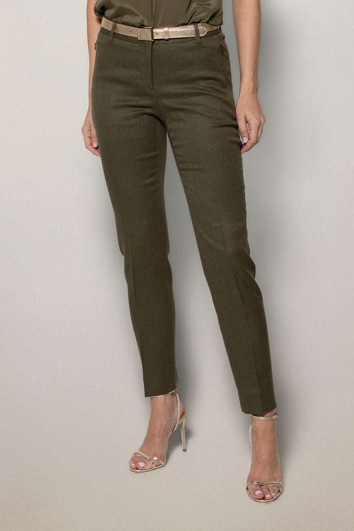 Ankle Pant - Olive Grove