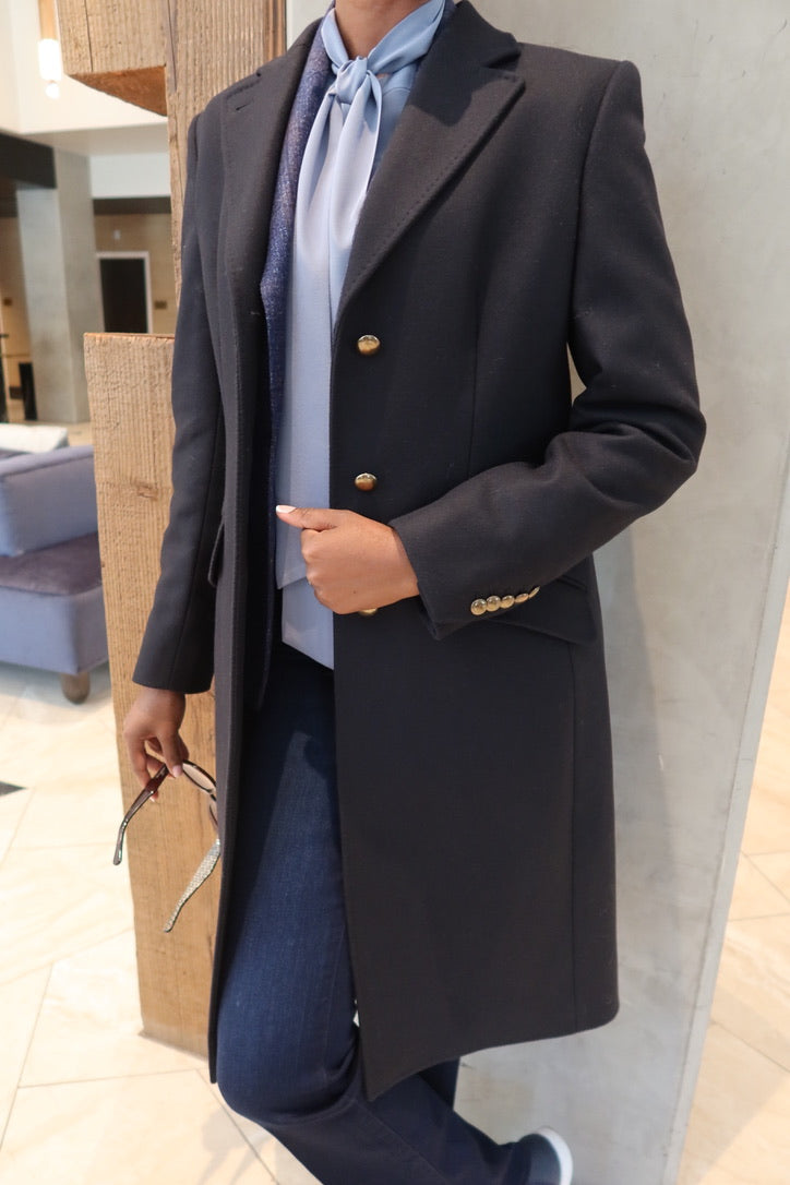 Overcoat - Strong Navy