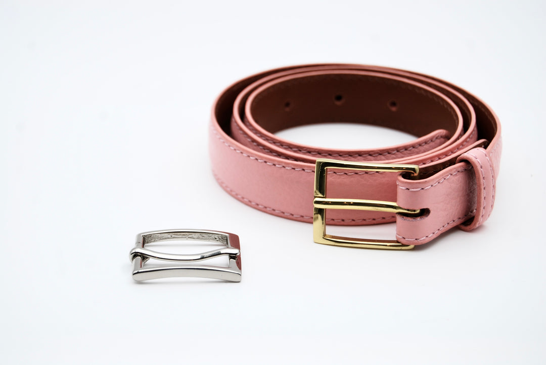 Belt - Italian Pebble Bubble Gum