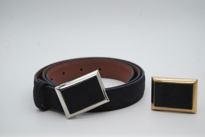 Belt - Italian Suede Black