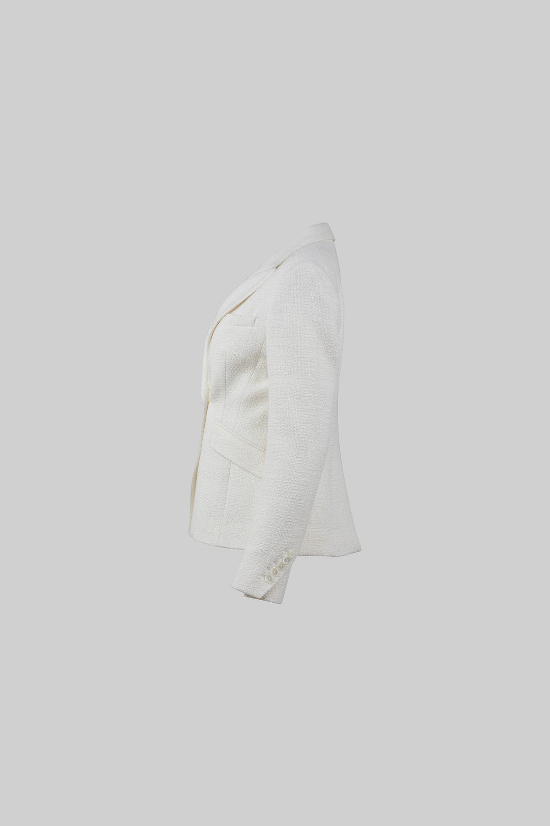 Bouclé Blanc Blazer