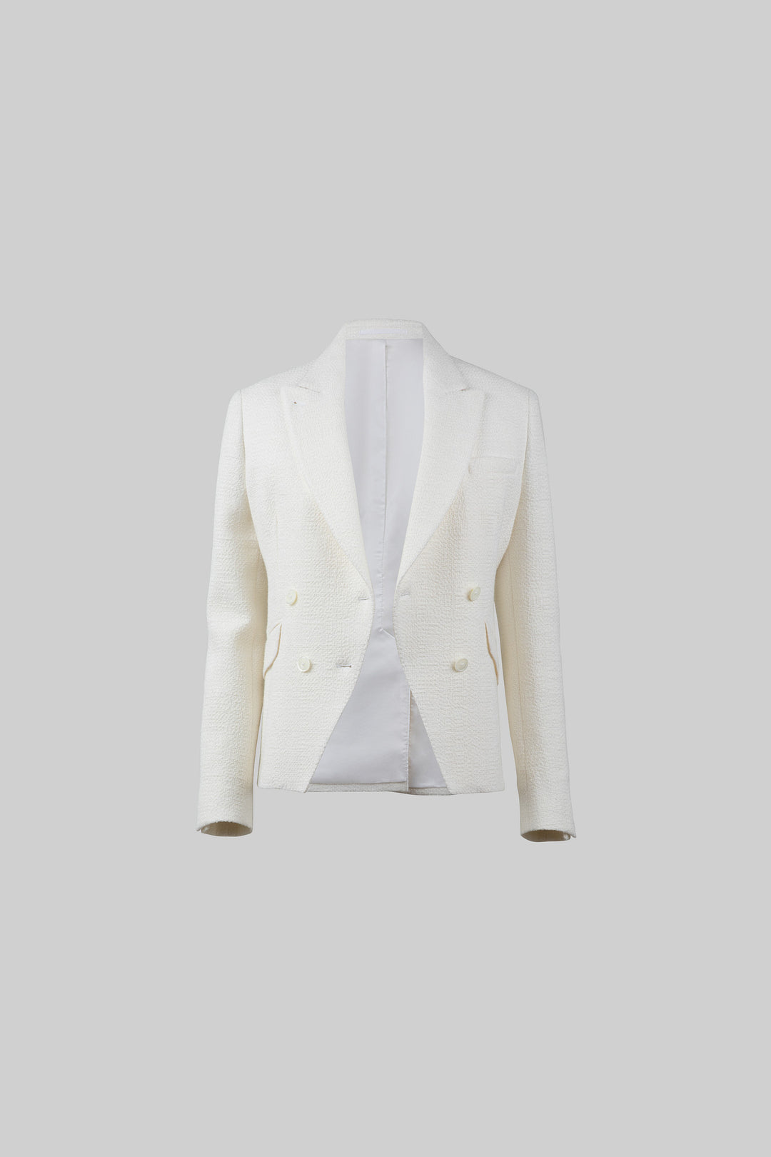 Bouclé Blanc Blazer