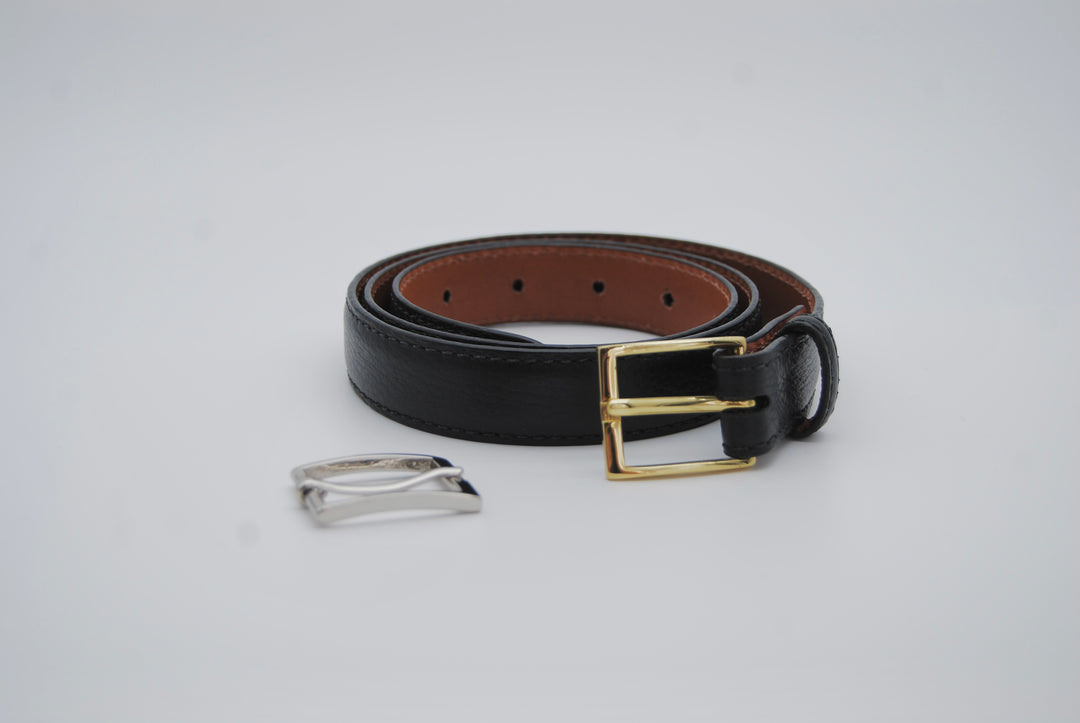 Belt - Italian Pebble Black