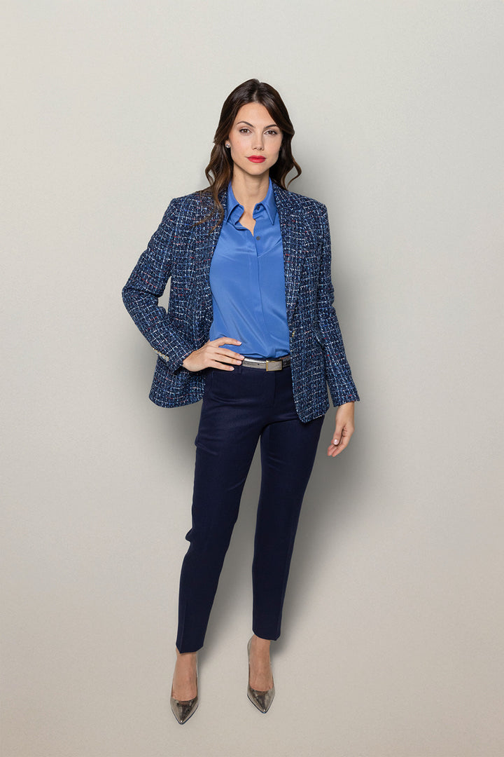 Ankle Pant - Bleu Marine