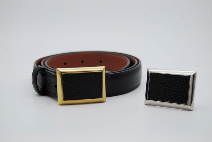 Belt - Italian Pebble Black