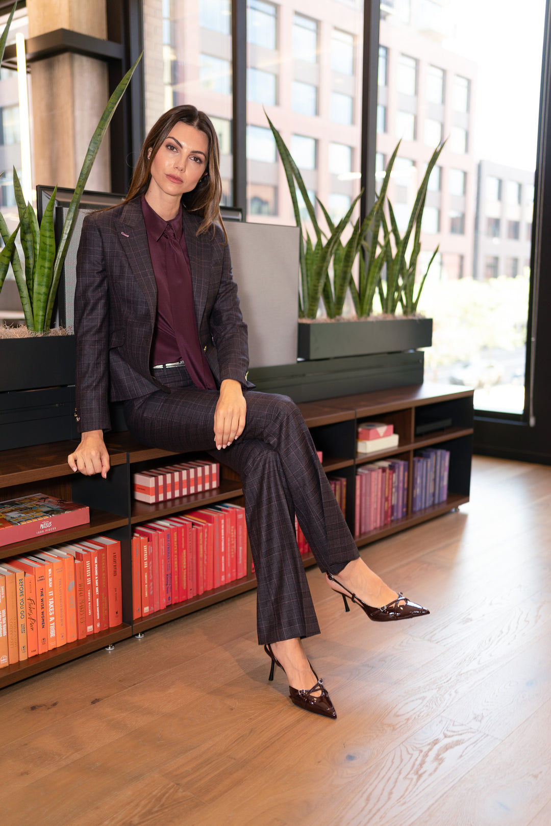 Flare Trouser - Soho Plaid