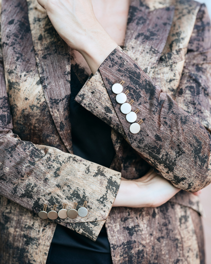 Blazer - Gilded Brushstroke