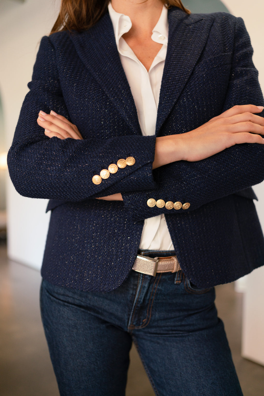 Jet Set Blue Blazer