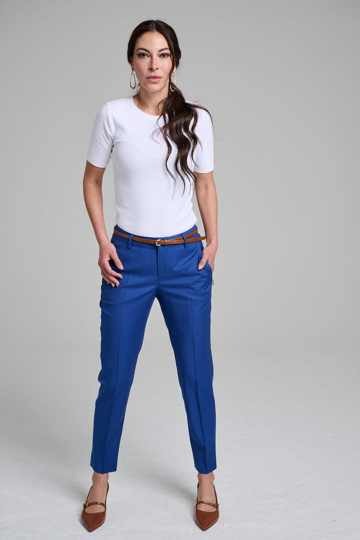 Ankle Pant - Adriatic Blue