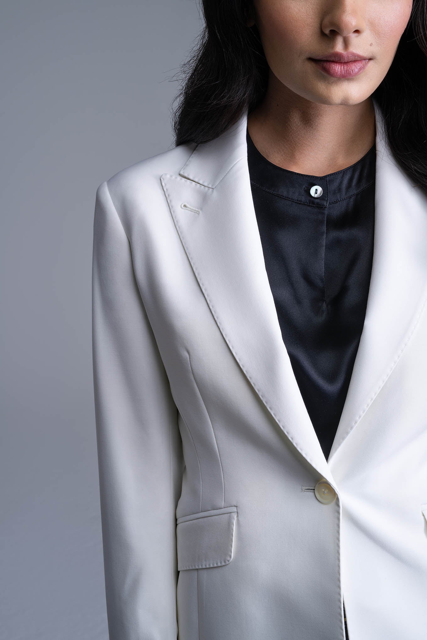 アウターその他 MOORER Woman Blazer Ivory MODGI100799TEPA023 V2496 MOORER] 여성 블레이저 MODGI100799TEPA023 V2496 아이보리 /6