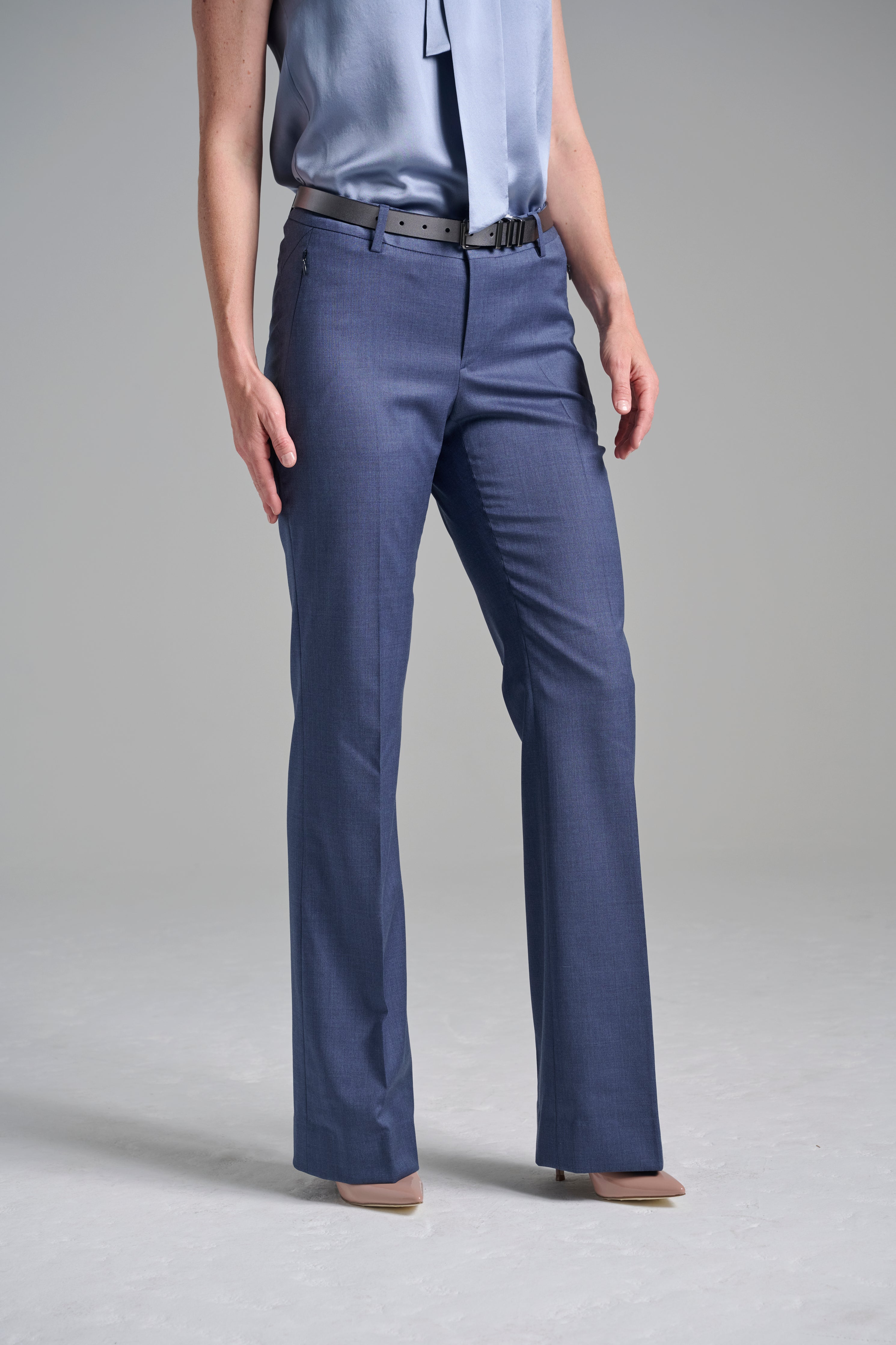 Flare Trousers – Midnight Oil Flare Trousers – Midnight Oil