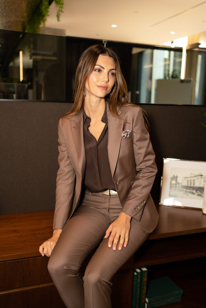 Metropolitan Mocha Ankle Pant
