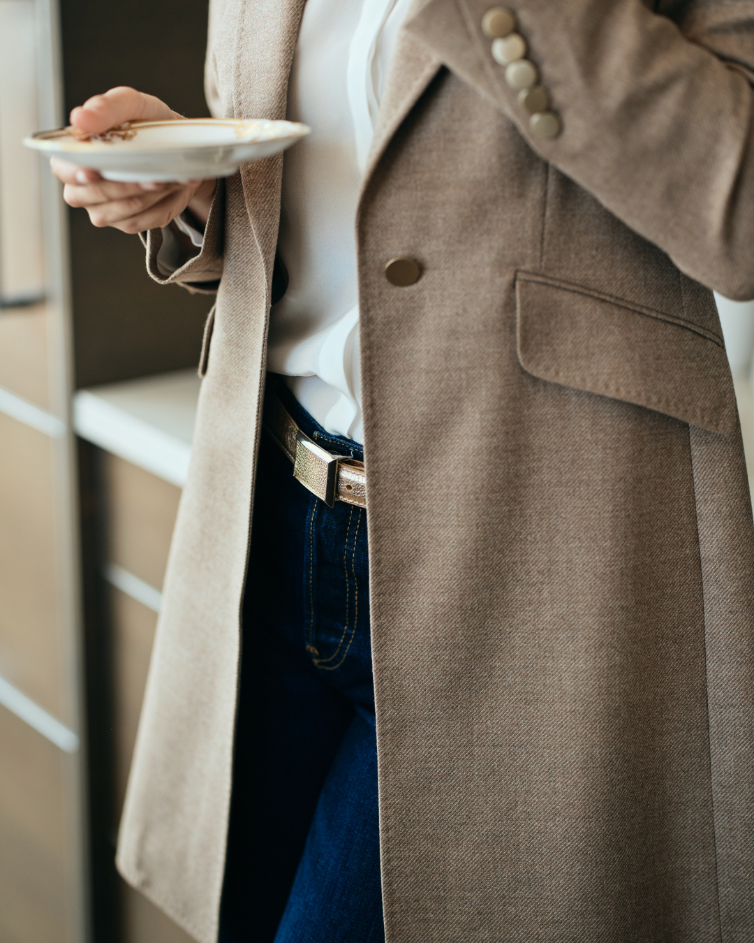 Duster Coat - Oatmeal Reserve